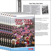 Your Vote, Your Voice Guided Reading 6-Pack