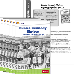 Eunice Kennedy Shriver: Inspiring Olympics for All Guided Reading 6-Pack