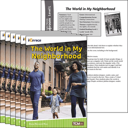 The World in My Neighborhood Guided Reading 6-Pack