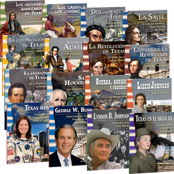 Primary Source Readers: La historia de Texas (Texas History)  Add-on Pack (Spanish)