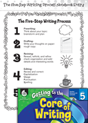 Writing Lesson: The Five-Step Writing Process Level 5