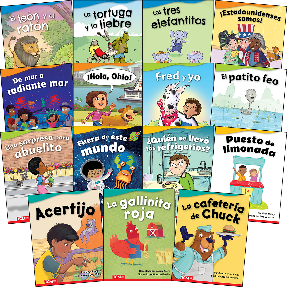 Fiction Readers: Emergent Spanish Set (Teacher Created Materials Library) - 2