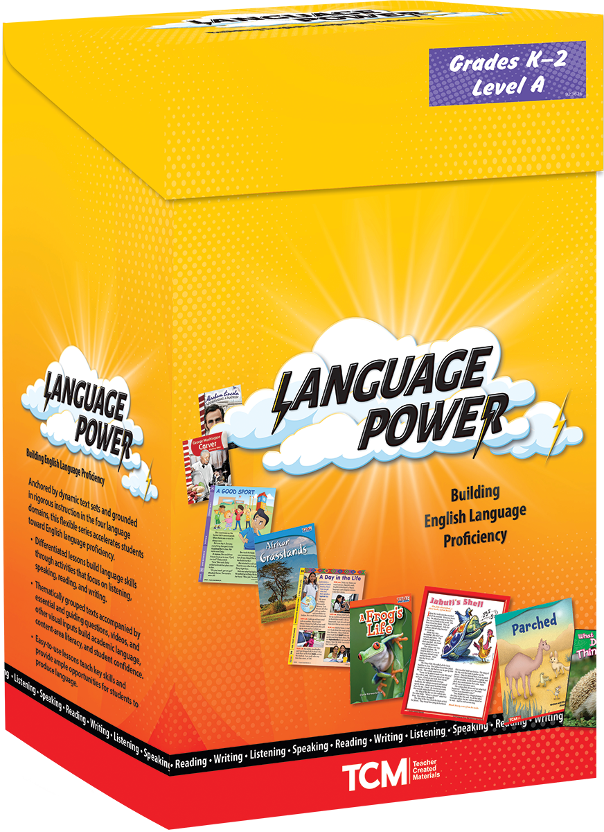 Created　Level　Materials　A,　Teacher　Grades　Edition　Language　2nd　Power:　K-2