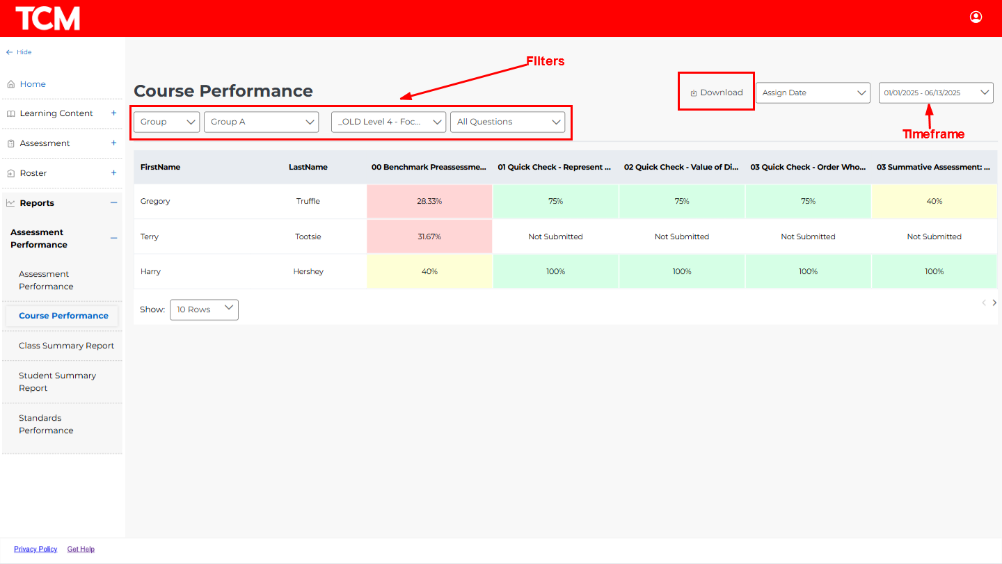 TeacherReport_Course