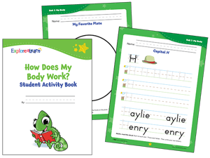 Digitext Explorelearning Explore & Learn Series for PreK, VPK, & TK | Teacher Created Materials