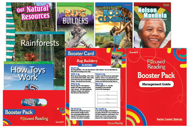 Focused Reading Booster Pack | Teacher Created Materials
