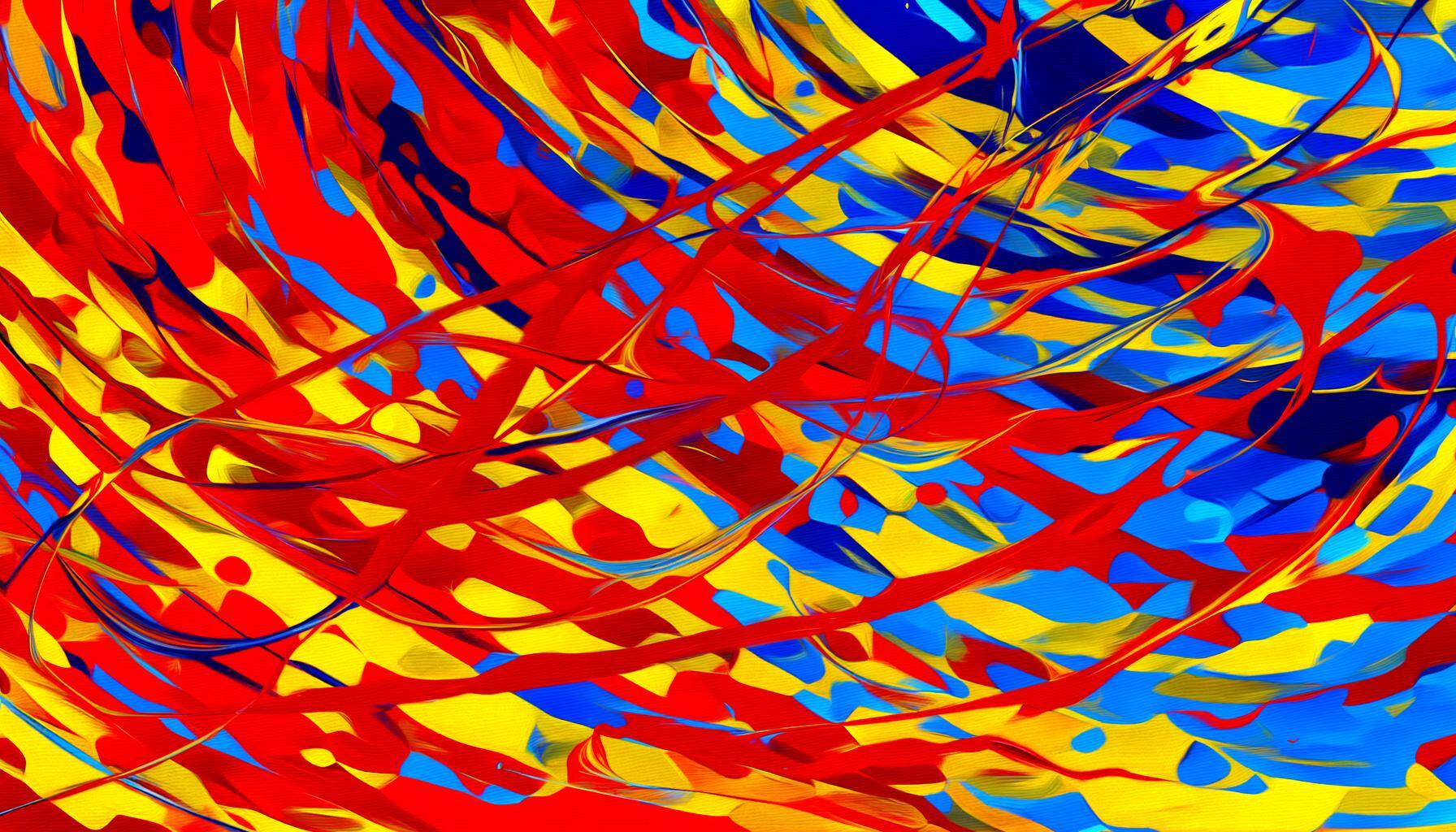 abstract primary colors