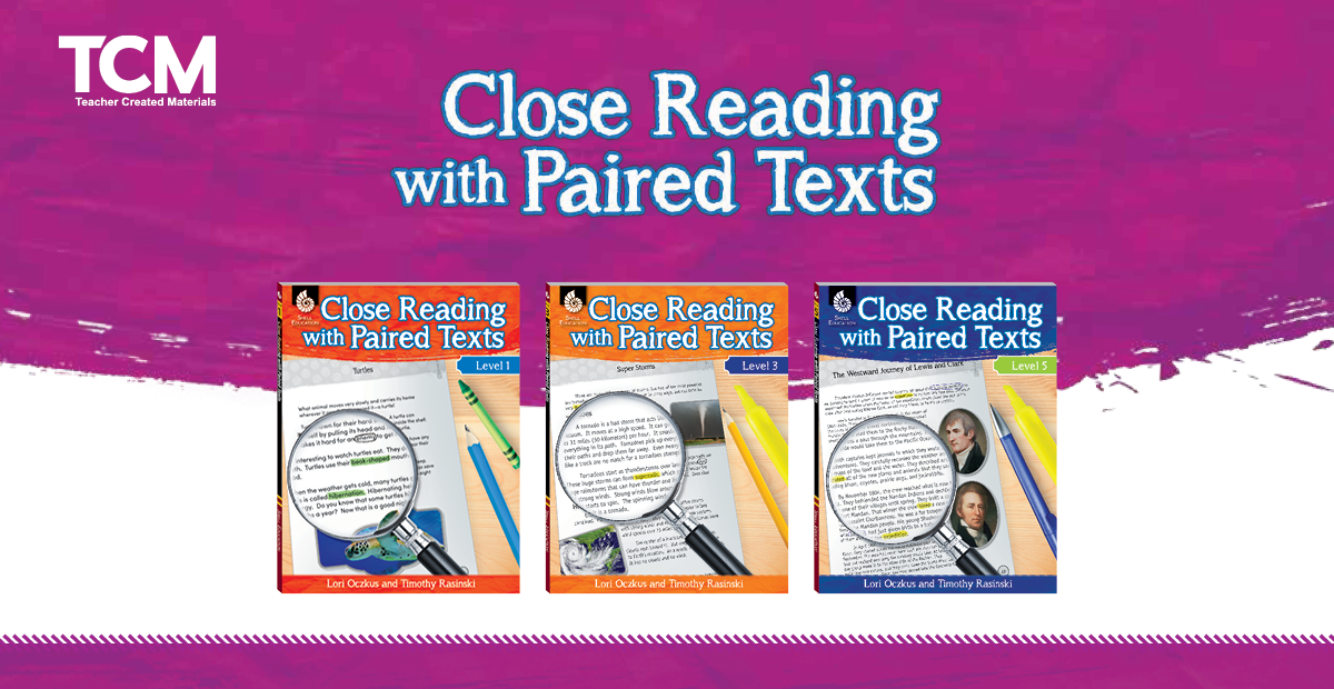 Close Reading with Paired Texts | Teacher Created Materials