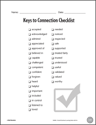 Keys to Connection Checklist