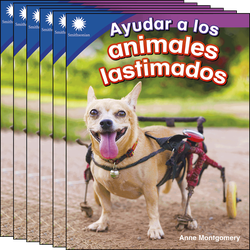 Ayudar a los animales lastimados Guided Reading 6-Pack