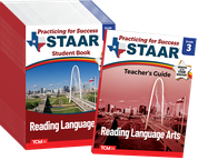Practicing for Success: STAAR Reading Language Arts Grade 3 25-Pack