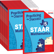 TIME For Kids: Practicing for Success: STAAR Mathematics: Grade 5 25-Pack