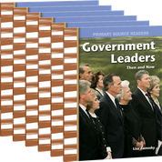 Government Leaders Then and Now 6-Pack