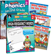 Learn-at-Home: Phonics Practice Reading Grade 2 Bundle: 5-Book Set