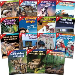 STEAM Readers Grade 3 6-Pack Spanish Collection (15 Titles, 90 Readers)