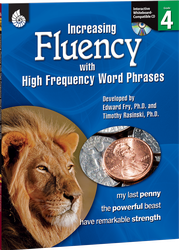 Increasing Fluency with High Frequency Word Phrases Grade 4 ebook