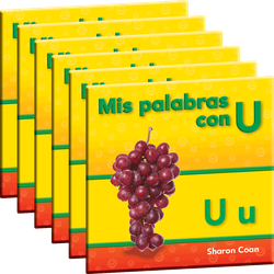 Mis palabras con U Guided Reading 6-Pack