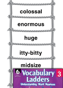 Vocabulary Ladder for Size