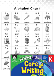Writing Lesson: Using the Alphabet Chart Level K