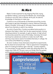 Test Prep Level 4: Mr. Mix-It Comprehension and Critical Thinking