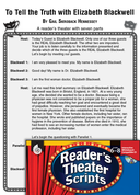 Elizabeth Blackwell: Reader's Theater Script and Lesson