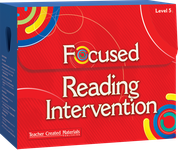 Focused Reading Intervention: Texas Edition: Level 5 Kit