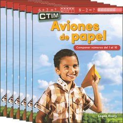 CTIM: Aviones de papel: Componer números del 1 al 10 6-Pack