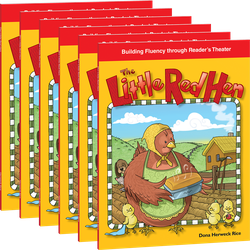 RT Folk and Fairy Tales: The Little Red Hen 6-Pack with Audio