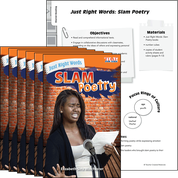 Just Right Words: Slam Poetry CART 6-Pack