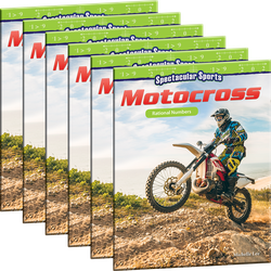 Spectacular Sports: Motocross: Rational Numbers 6-Pack
