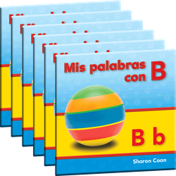 Mis palabras con B Guided Reading 6-Pack