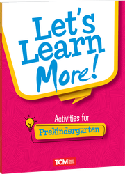 Let's Learn More! Activities for Prekindergarten