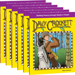 RT American Tall Tales and Legends: Davy Crockett 6-Pack with Audio