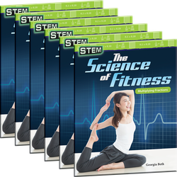 STEM: The Science of Fitness: Multiplying Fractions 6-Pack