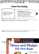 Henry and Mudge: The First Book Close Reading and Text-Dependent Questions