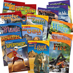 Nonfiction Readers Grade 6 6-Pack Collection (15 Titles, 90 Readers)