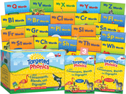 NYC Targeted Phonics: More Consonants, Blends and Digraphs Library Kit