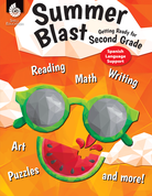 Summer Blast: Getting Ready for Second Grade (Spanish Language Support)