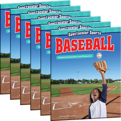 Spectacular Sports: Baseball: Statistical Questions and Measures 6-Pack