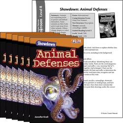 Showdown: Animal Defenses Guided Reading 6-Pack