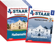 Practicing for Success: STAAR Mathematics Grade 3 25-Pack