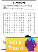 Critical Thinking Activities Level 3: Mazes and Word Finds