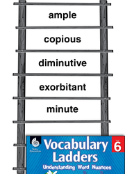 Vocabulary Ladder for Amount of Something