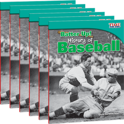 Batter Up! History of Baseball 6-Pack