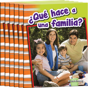 ¿Qué hace a una familia? Guided Reading 6-Pack