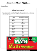 Guided Math Stretch: Estimating: About How Many? Grades K-2