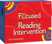 Focused Reading Intervention: Level K Kit