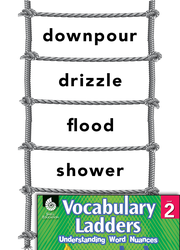 Vocabulary Ladder for Rain