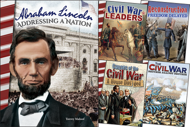 Civil War & Reconstruction Grades 4+: 5-Book Set