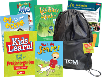 Take-Home Backpack: Getting Ready for Prekindergarten (Spanish Support)